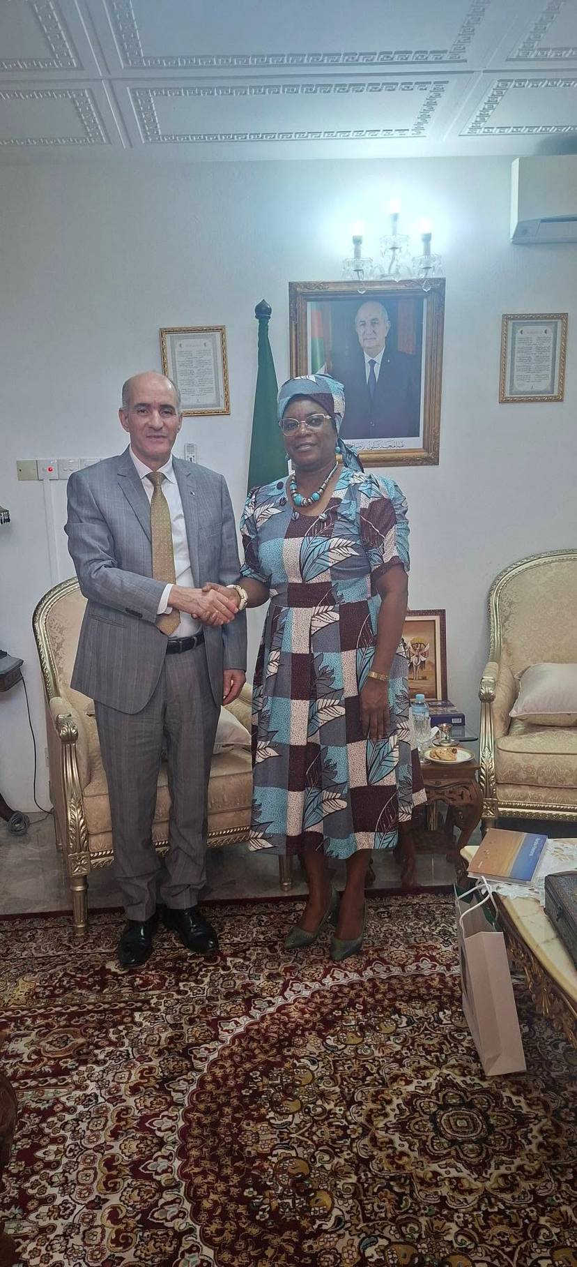 Namibia’s new ambassador to Malaysia pays a courtesy call on the Algerian ambassador in Kuala Lumpur